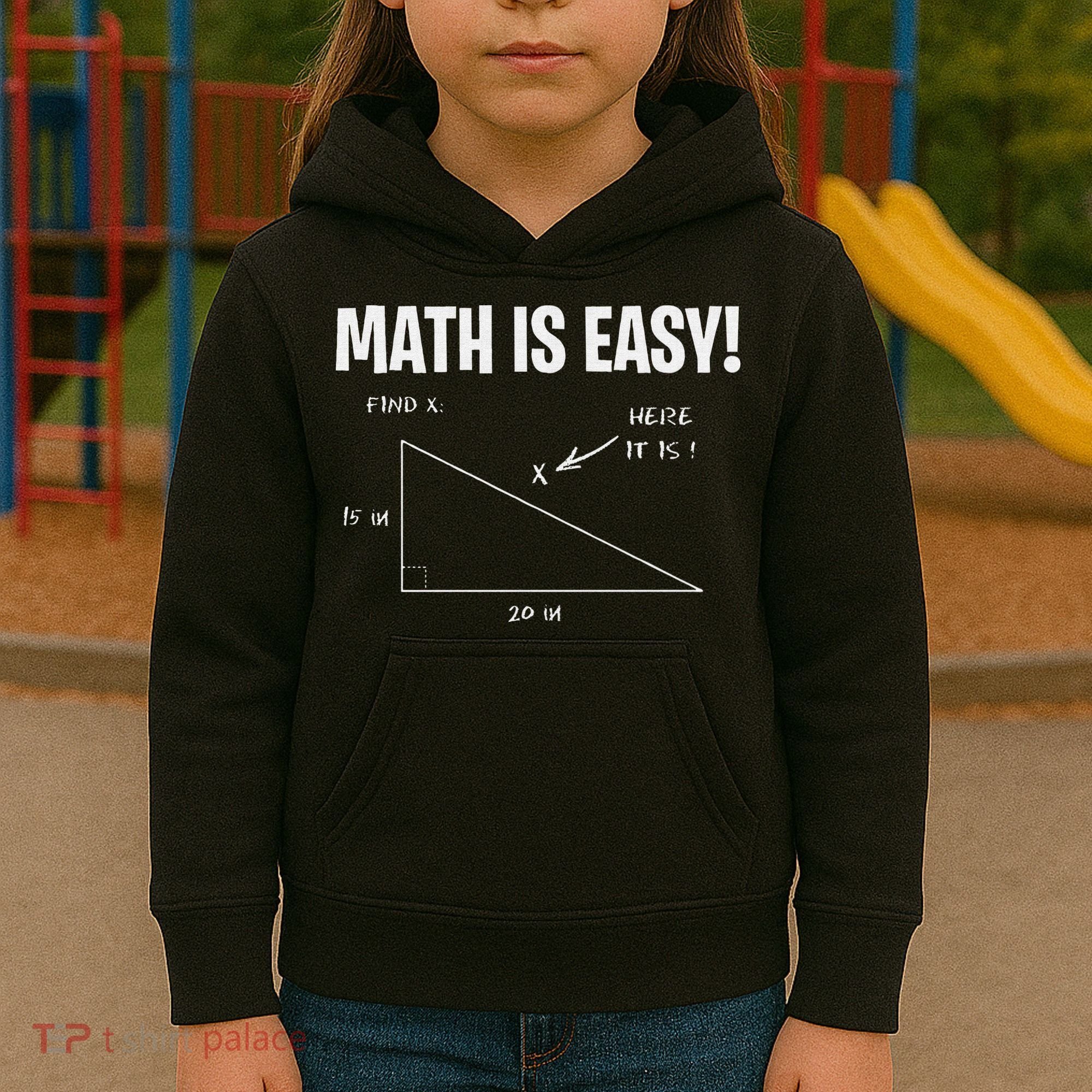 Math Geometry Mathematicians Kids Hoodie
