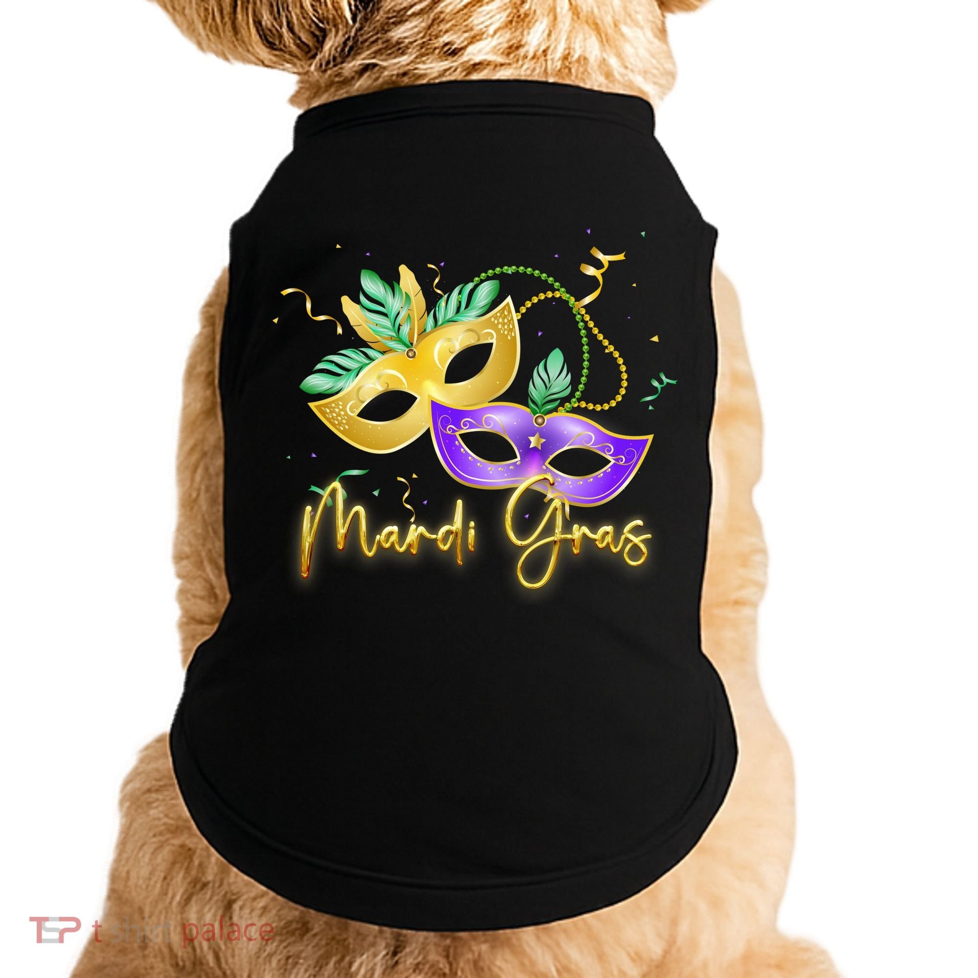 Mari Gras New Orleans Party Doggie Tank