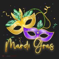 Mari Gras New Orleans Party Beanie thumb 2
