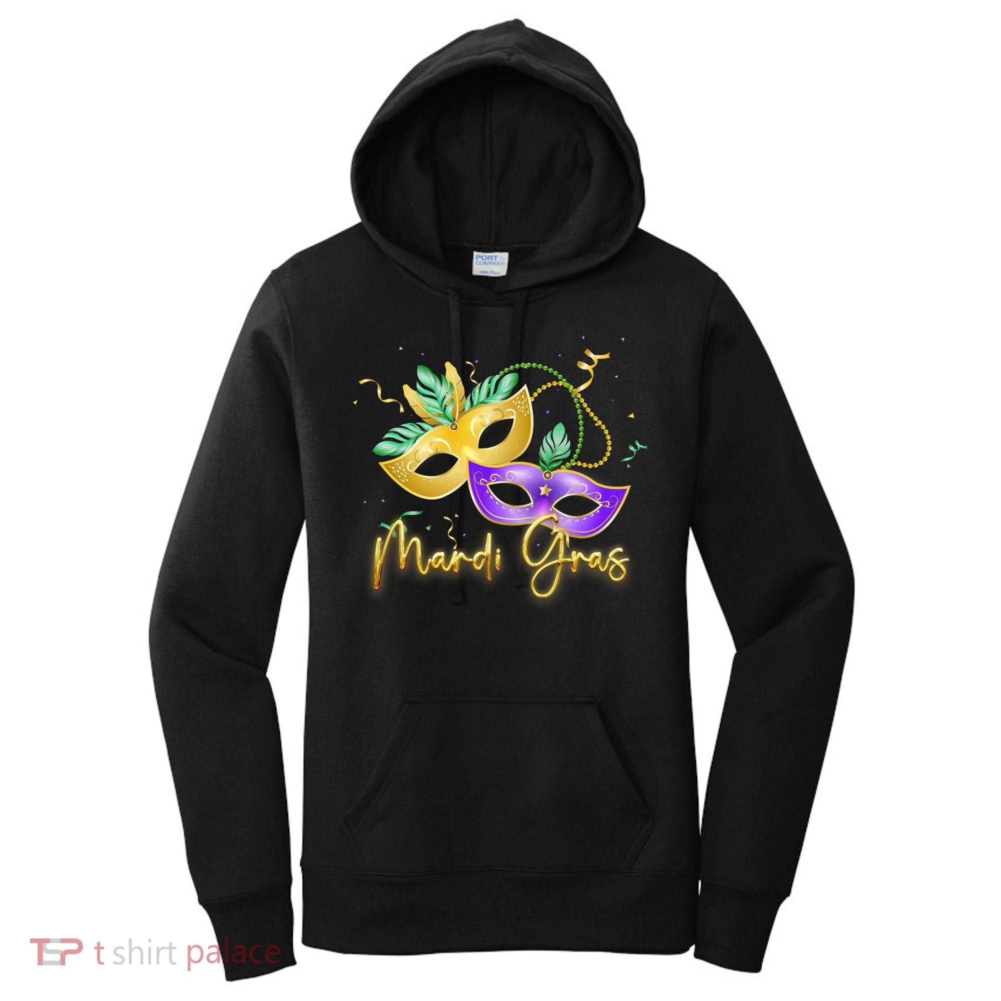Mari Gras New Orleans Party Women's Hoodie
