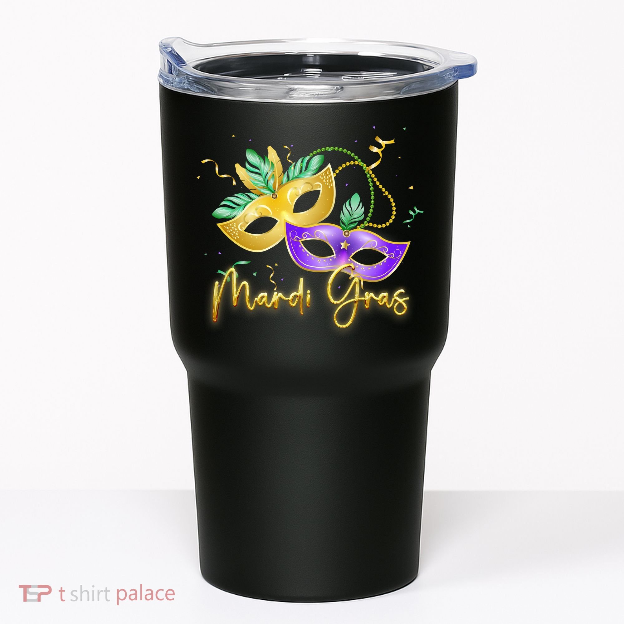 Mari Gras New Orleans Party Tumbler