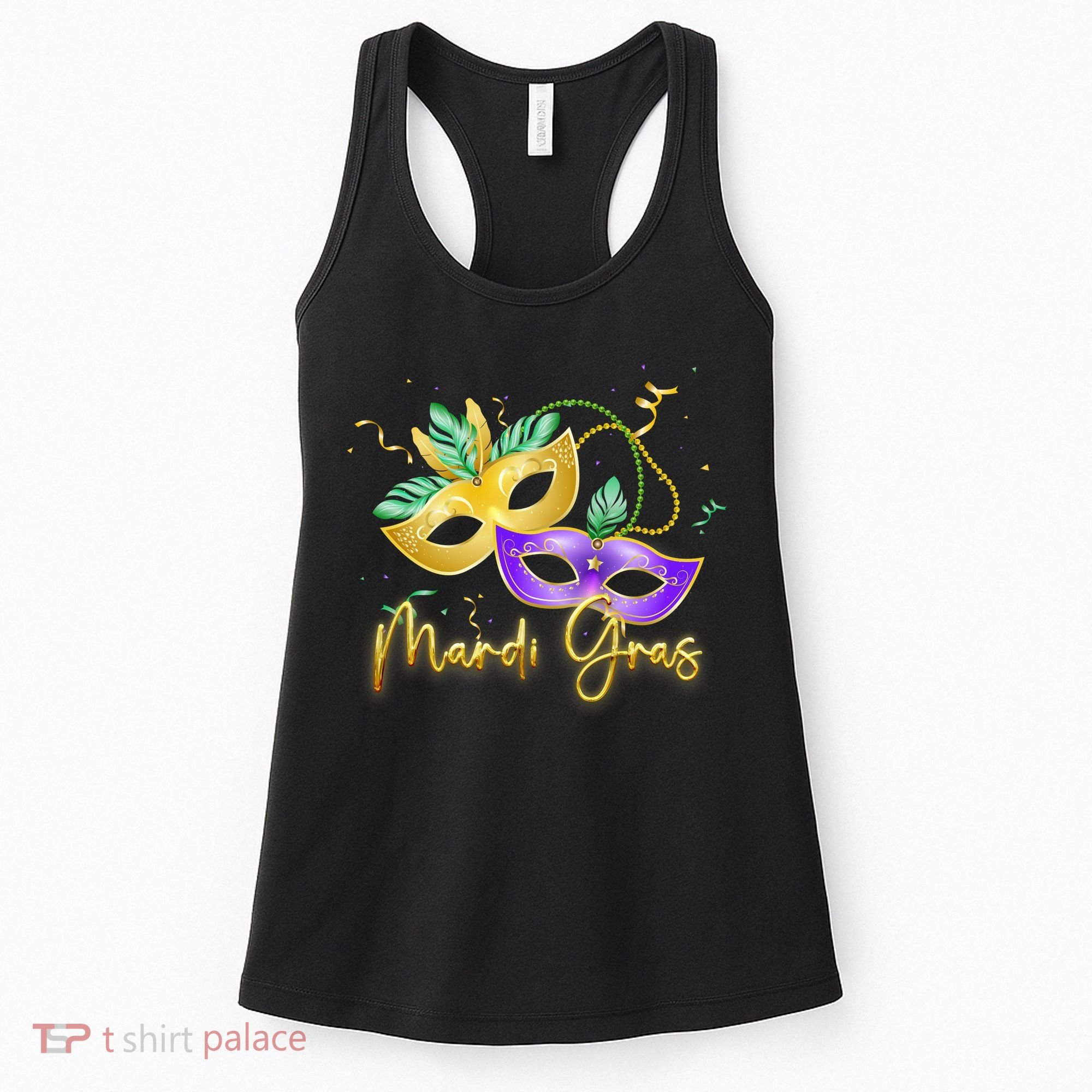 Mari Gras New Orleans Party Women's Tank Top