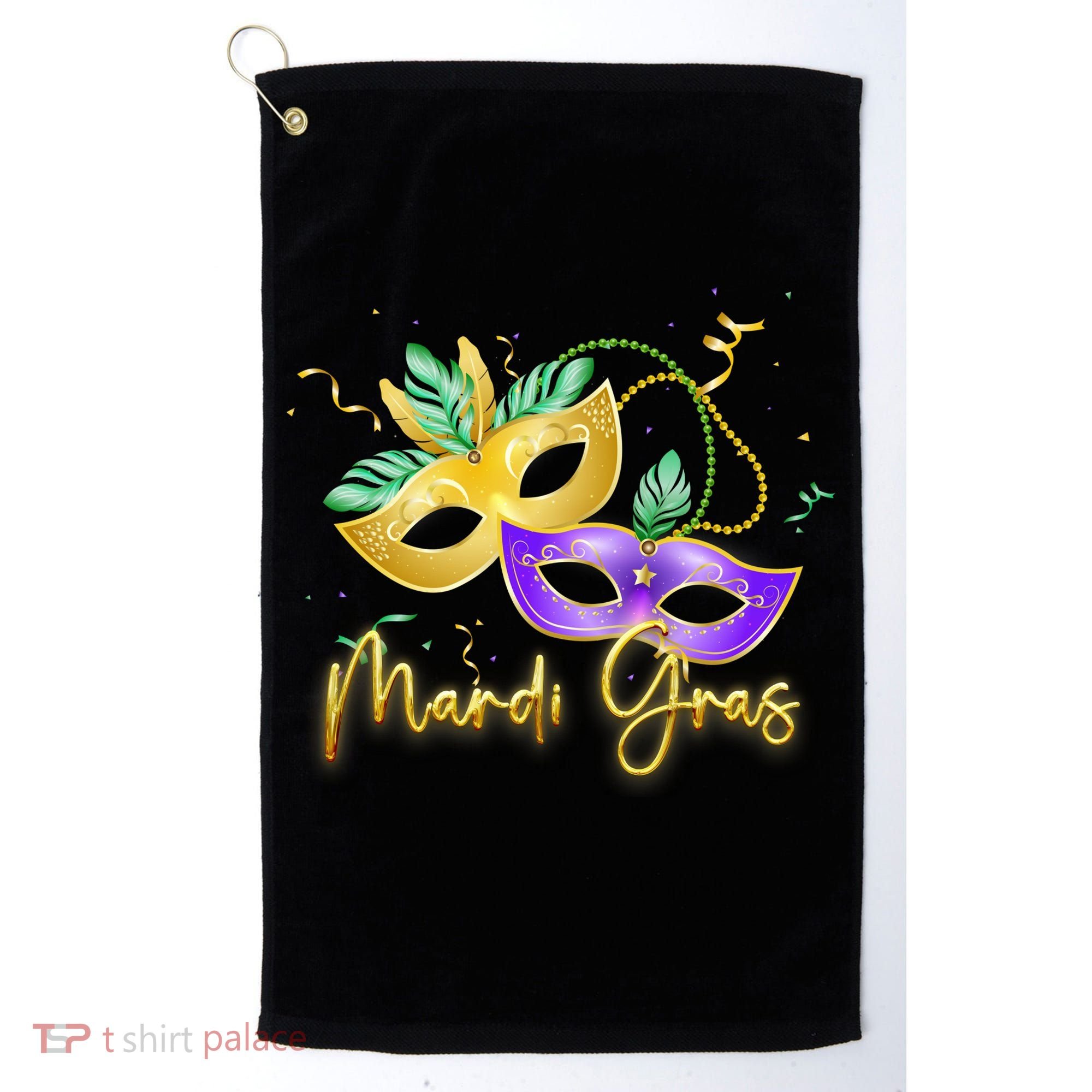 Mari Gras New Orleans Party Golf Towel