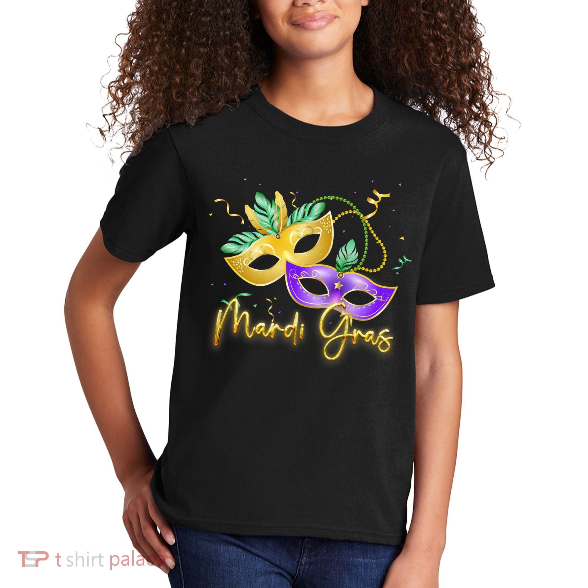 Mari Gras New Orleans Party Kids T-Shirt