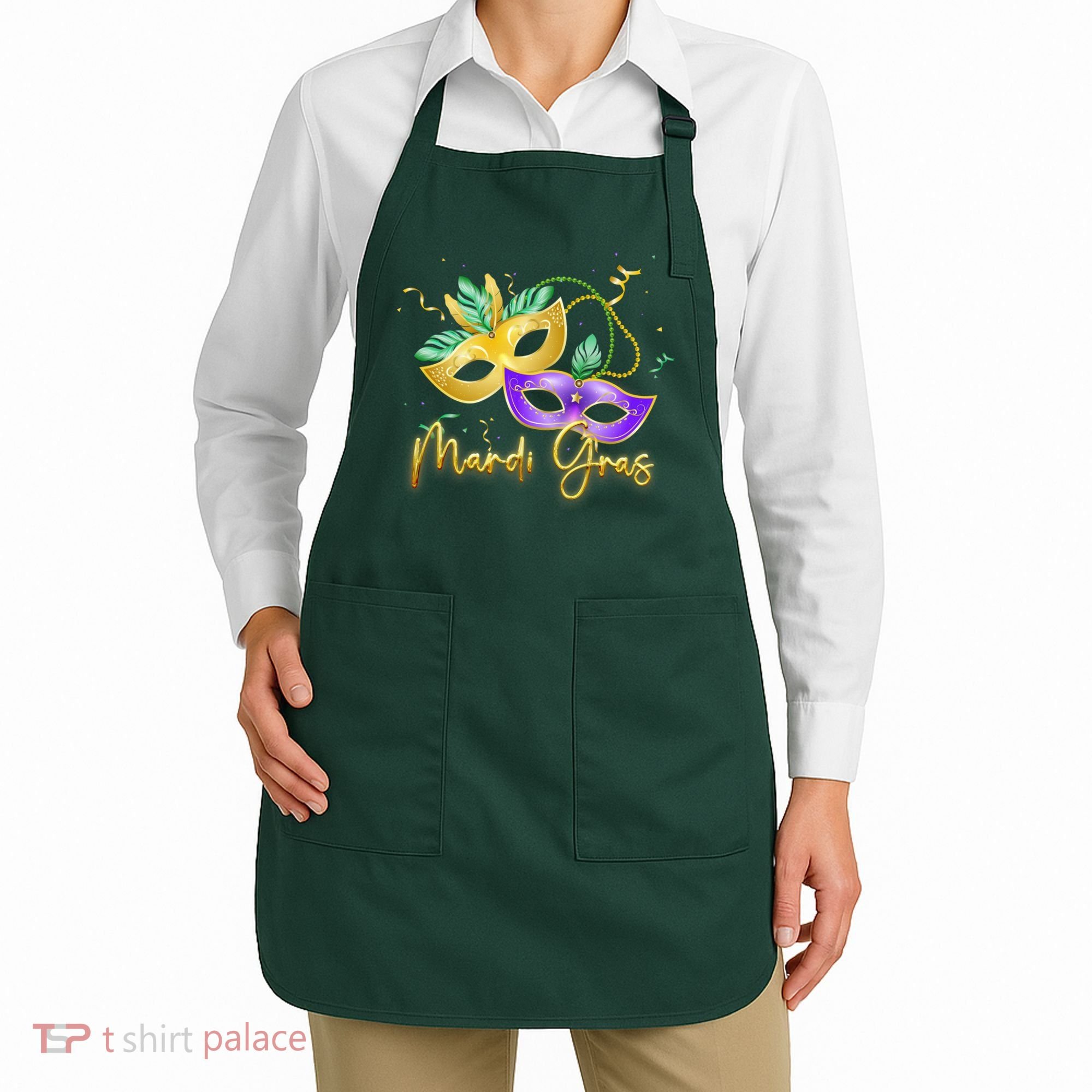 Mari Gras New Orleans Party Apron