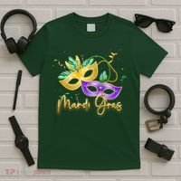 Mari Gras New Orleans Party T-Shirt thumb 5