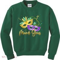 Mari Gras New Orleans Party Kids Sweatshirt thumb 0