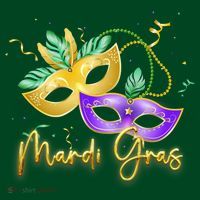 Mari Gras New Orleans Party Kids Hoodie thumb 2