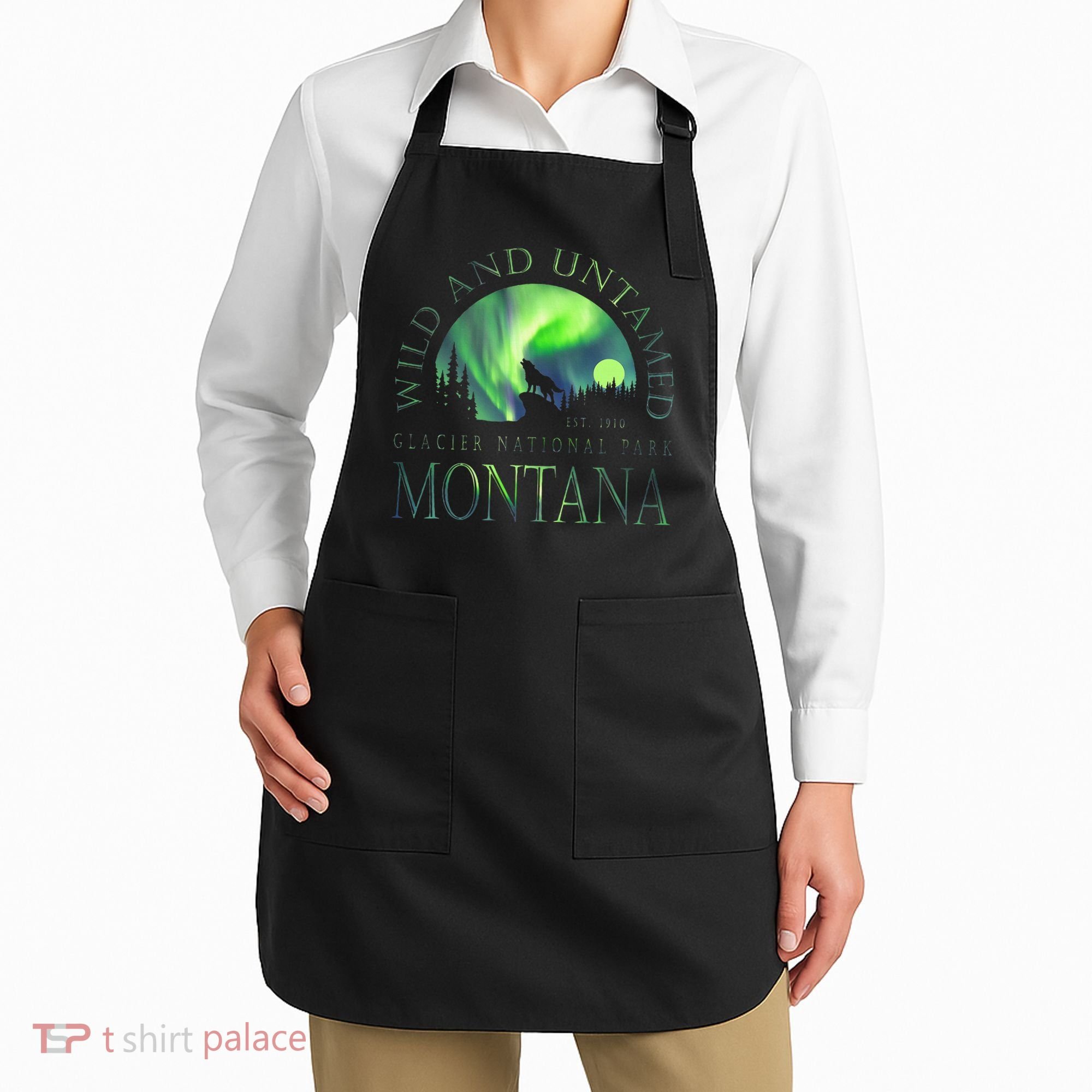 Montana Glacier National Park Northern Lights Apron