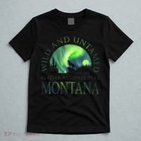 Montana Glacier National Park Northern Lights T-Shirt thumb 5