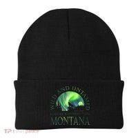 Montana Glacier National Park Northern Lights Beanie thumb 0