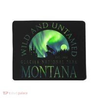Montana Glacier National Park Northern Lights Mousepad thumb 0