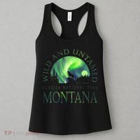 Montana Glacier National Park Northern Lights Women's Tank Top thumb 3