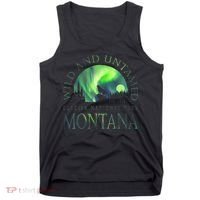 Montana Glacier National Park Northern Lights Tank Top thumb 0