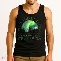 Montana Glacier National Park Northern Lights Tank Top thumb 3