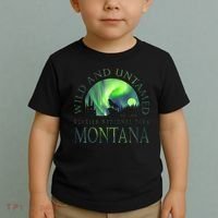 Montana Glacier National Park Northern Lights Toddler T-Shirt thumb 2