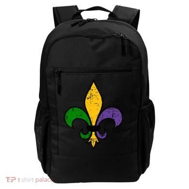 Mardi Gras New Orleans Fleur De Lis Backpack