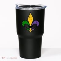 Mardi Gras New Orleans Fleur De Lis Tumbler thumb 0