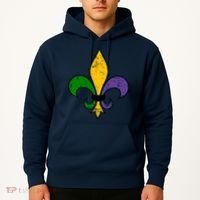 Mardi Gras New Orleans Fleur De Lis Hoodie thumb 2