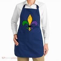 Mardi Gras New Orleans Fleur De Lis Apron thumb 2