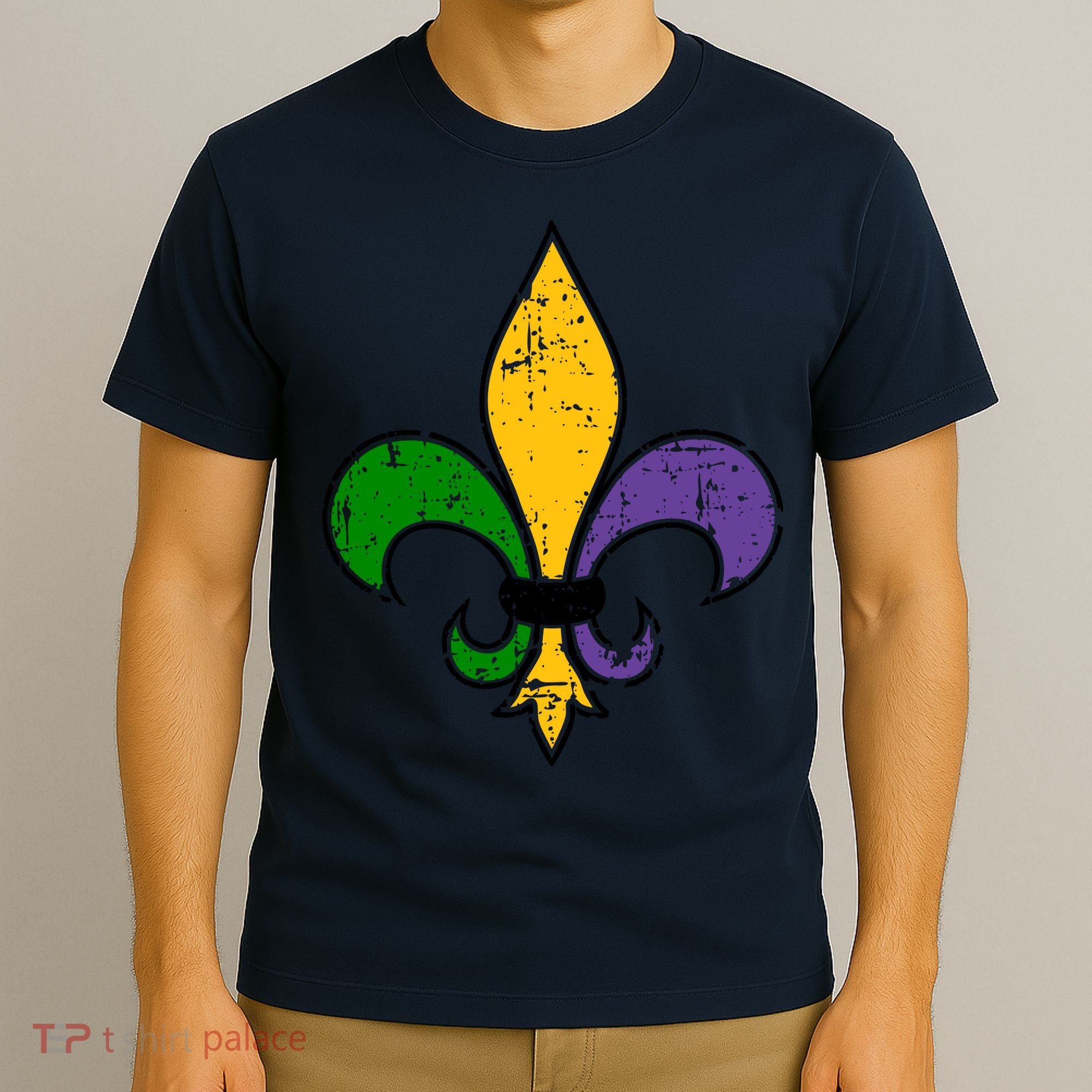 Mardi Gras New Orleans Fleur De Lis T-Shirt