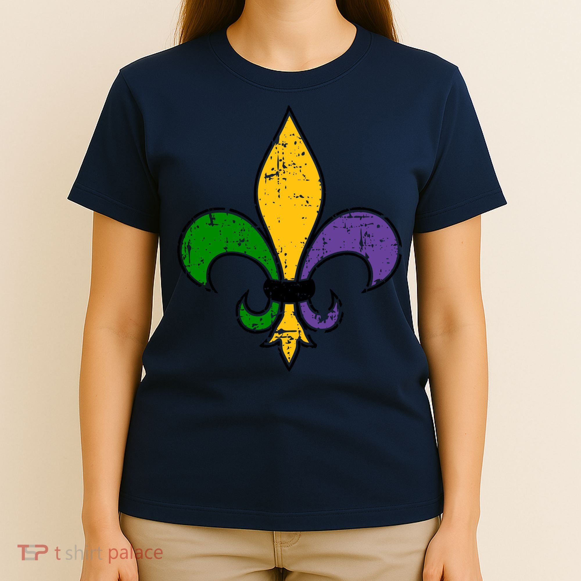 Mardi Gras New Orleans Fleur De Lis T-Shirt