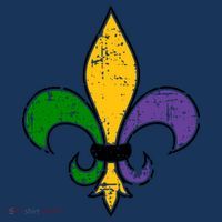 Mardi Gras New Orleans Fleur De Lis T-Shirt thumb 7