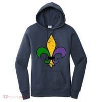 Mardi Gras New Orleans Fleur De Lis Women's Hoodie thumb 0