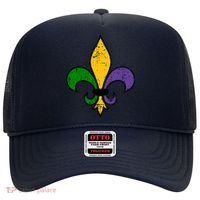 Mardi Gras New Orleans Fleur De Lis Hat thumb 0