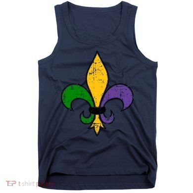Mardi Gras New Orleans Fleur De Lis Tank Top
