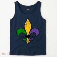 Mardi Gras New Orleans Fleur De Lis Tank Top thumb 2