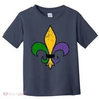 Mardi Gras New Orleans Fleur De Lis Toddler T-Shirt thumb 0