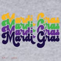 Mardi Gras New Orleans Retro Women's Sweatshirt thumb 2