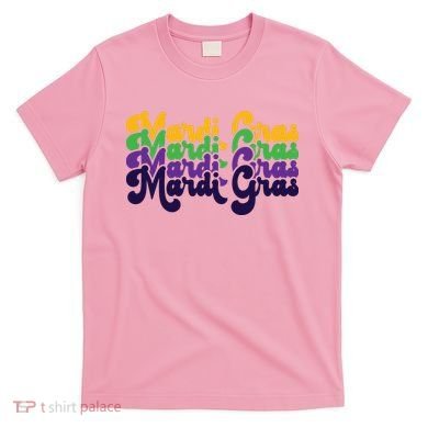 Mardi Gras New Orleans Retro T-Shirt