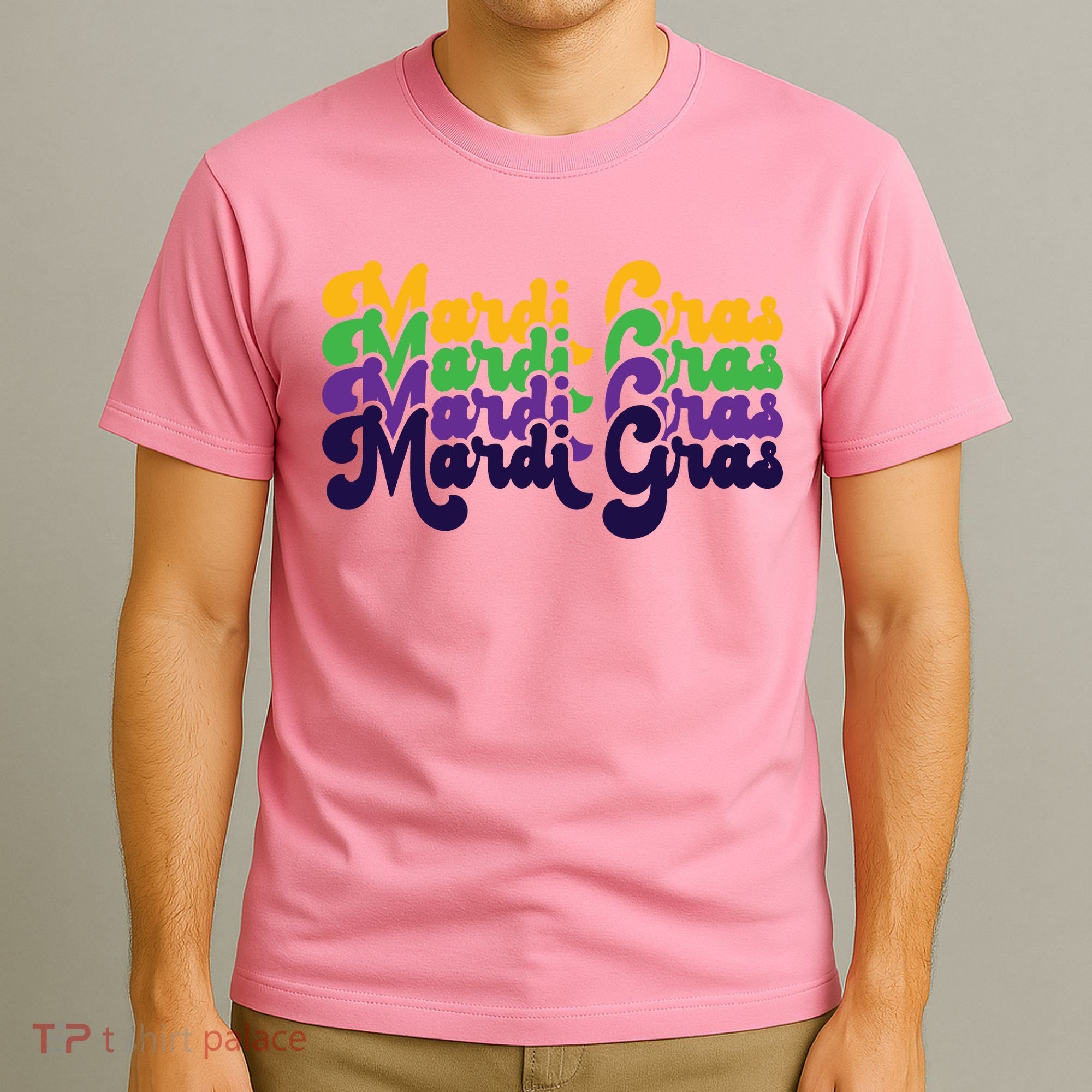 Mardi Gras New Orleans Retro T-Shirt