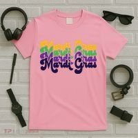 Mardi Gras New Orleans Retro T-Shirt thumb 5