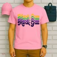Mardi Gras New Orleans Retro T-Shirt thumb 6