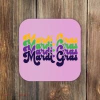 Mardi Gras New Orleans Retro Coaster thumb 0