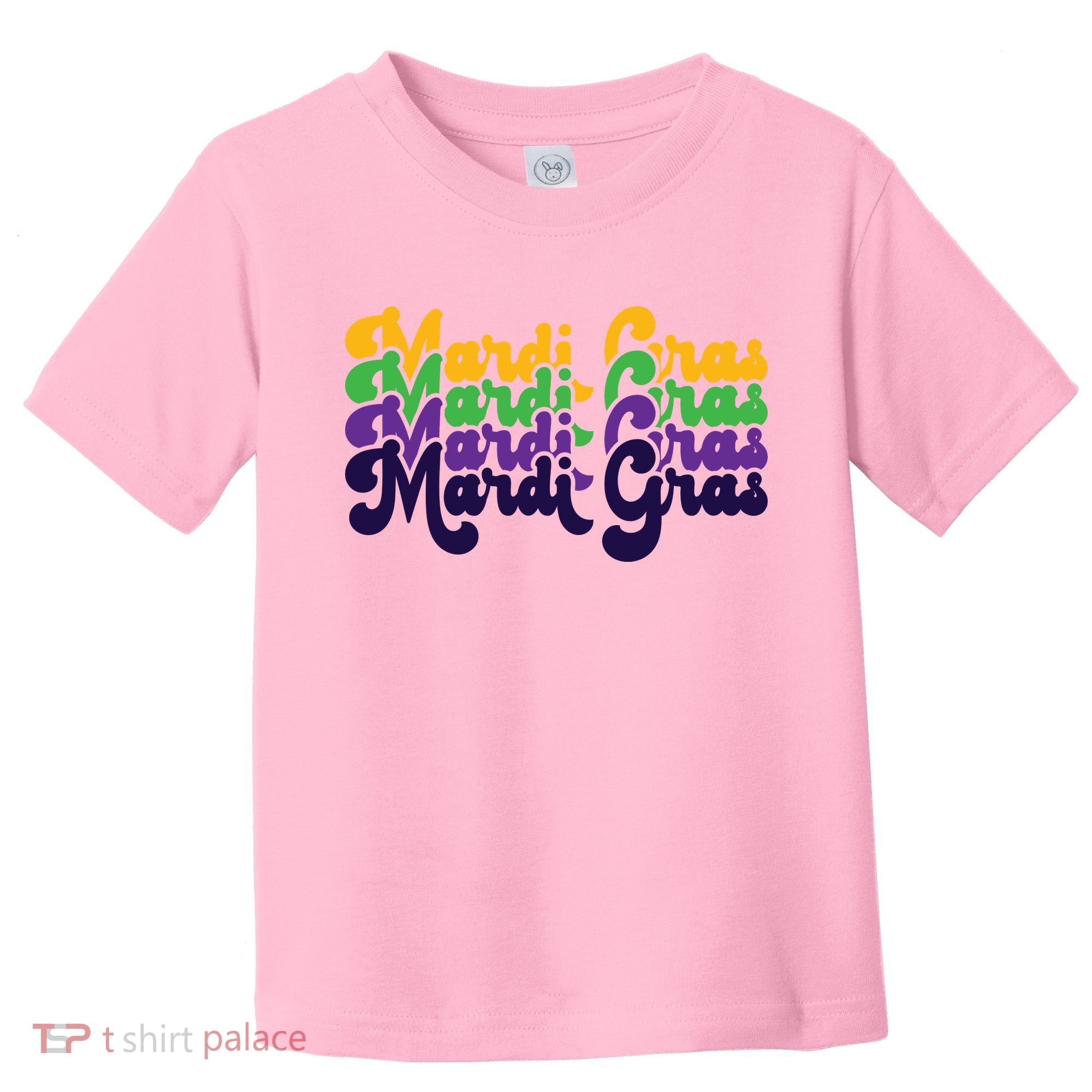 Mardi Gras New Orleans Retro Toddler T-Shirt