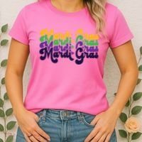 Mardi Gras New Orleans Retro Women's T-Shirt thumb 2