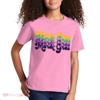 Mardi Gras New Orleans Retro Kids T-Shirt thumb 2