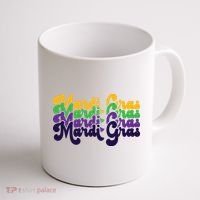 Mardi Gras New Orleans Retro Coffee Mug thumb 1