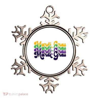 Mardi Gras New Orleans Retro Ornament