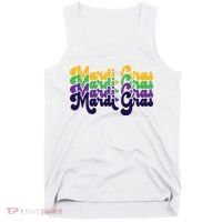 Mardi Gras New Orleans Retro Tank Top thumb 0