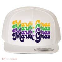 Mardi Gras New Orleans Retro Wool Snapback Cap thumb 0