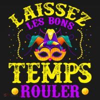 Mardi Gras New Orleans Let The Good Times Roll Backpack thumb 2