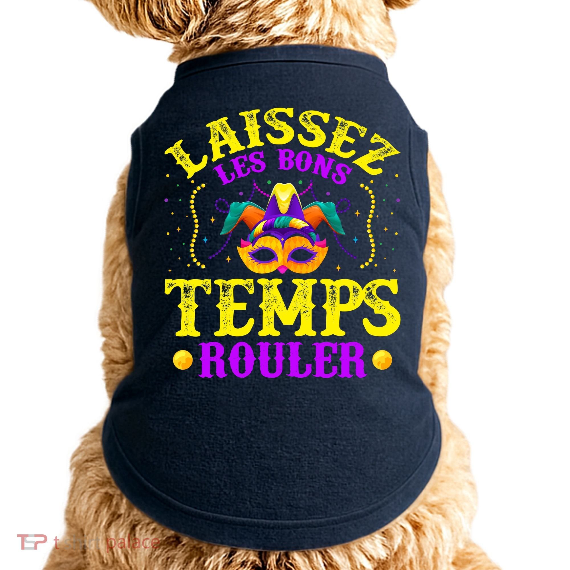 Mardi Gras New Orleans Let The Good Times Roll Doggie Tank