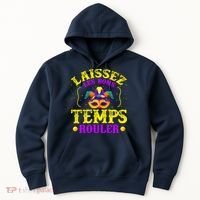 Mardi Gras New Orleans Let The Good Times Roll Hoodie thumb 0