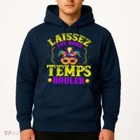Mardi Gras New Orleans Let The Good Times Roll Hoodie thumb 2