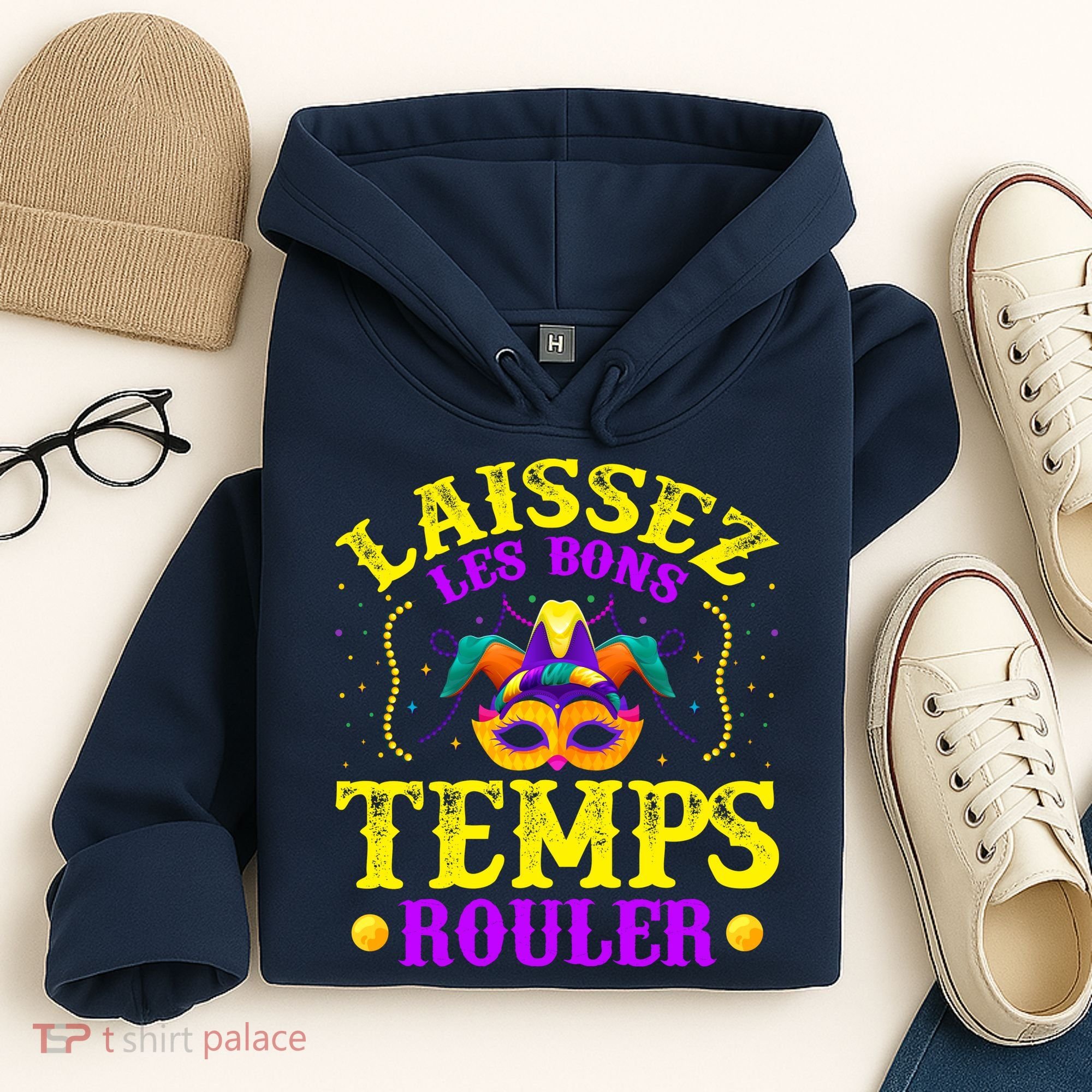 Mardi Gras New Orleans Let The Good Times Roll Hoodie